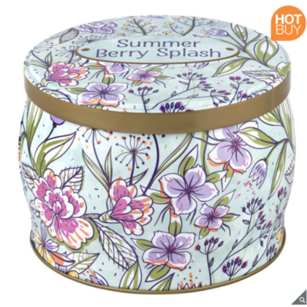 NEW Simply Indulgent Fragranced soy candle berry - Picture 2 of 3